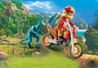 Playmobil 9431 Motorkár s Raptorom č.3