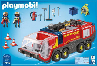 Playmobil 5337 Letiskový hasičský voz so sirénou č.3