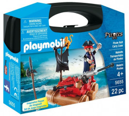 Playmobil 5655 Prenosný kufrík Pirát na plti č.1