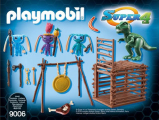 Playmobil 9006 Bojovníci Alien s pascí na T-Rexa č.3