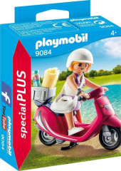 Playmobil 9084 Dievča na skútri č.1