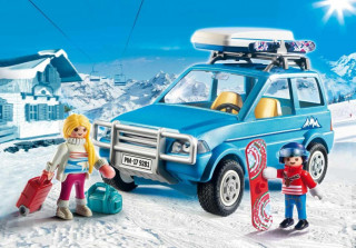 Playmobil 9281 SUV Auto so strešným boxom č.2