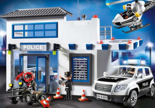 Playmobil 9372 Policajná stanica s alarmom č.2