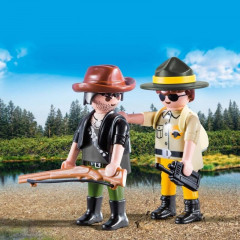 Playmobil 9217 Pytliak a správca parku č.2