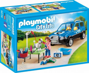 Playmobil 9278 Mobilný salón pre psov č.1