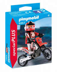 Playmobil 9357 Motokrosový pretekár č.1