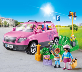 Playmobil 9404 Rodinné auto s parkovacím miestom č.2