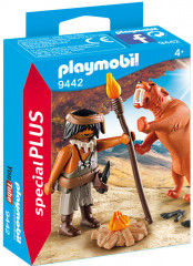 Playmobil 9442 Neandertálec so šabľozubým tigrom č.1