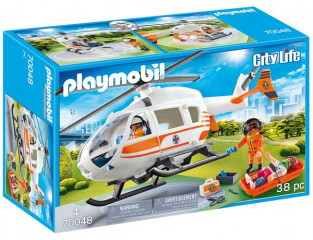 Playmobil 70048 Záchranárska helikoptéra č.1