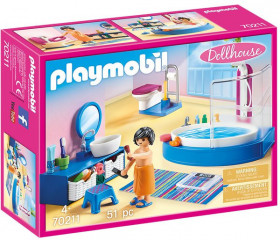 Playmobil 70211 Kúpeľňa s vaňou č.1