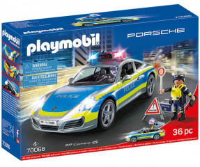 Playmobil 70066 Porsche 911 Carrera 4S Police so zvukom a svetlami č.1