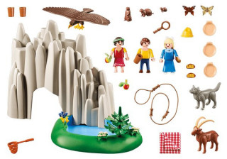 Playmobil 70254 Jazerná lúka s Heidi, Petrom a Klárou č.2