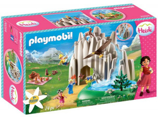 Playmobil 70254 Jazerná lúka s Heidi, Petrom a Klárou č.1