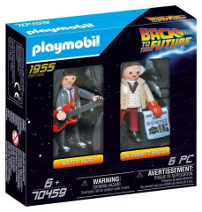 Playmobil 70459 MARTY MCFLY A DR. EMMETT BROWN č.1