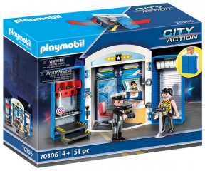 Playmobil 70306 "Policajná stanica" Box na hračky č.1