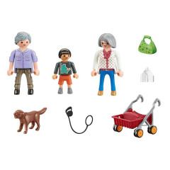 Playmobil 70990 Starí rodičia s vnukom č.3