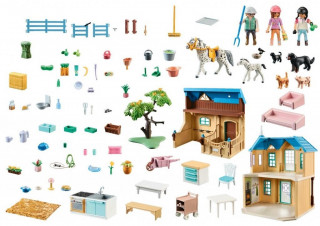 Playmobil Kone vodopádu 71351 Ranč Vodopád č.2