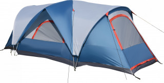 Kempingový stan pro 4 osoby 475 x 207 x 150 cm | modrý + bílý č.1