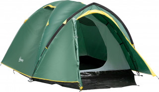 Kempingový stan pro 2-3 osoby 325x183x130 cm | zelený + žlutý č.1